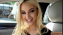 free соблазнительная юная красоткаблондинка автостопом и долбится free