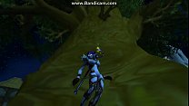 free crying night elf dancing on her break time free