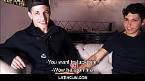 free anal two twink spanish latino boys get paid to fuck in front of camera guy free