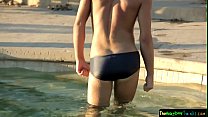 free britan handsome teen rimmed and spitroasted free