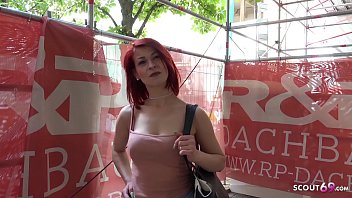 free german scout рыжую студентку jenny трахнули за деньги на уличном кастинге free