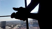 free pelo at work on the 25th floor playing with curve free