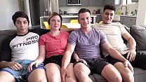 free teen orgy большой член разделяет дырочки и первый раз лижет очко free