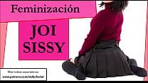 free hale joi sissy with feminization mini skirt and cei condom free