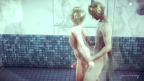 free videos yaoi femboy osuke enjoys a hot shower with his boy sissy boy japanese asian manga anime porn gay free