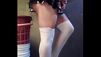 free ball thong in miniskirt free