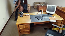 free corrupt dean fucks students ebony stepmom to keep him from being expelled free