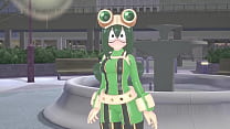 free rajw tsuyu asui fucking in the park pov boku no hero short free