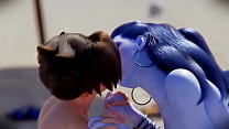 free 3d hentai overwatch widowmaker and tracer fucked uncensored 3d free