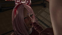 free 사쿠라가 3d 헨타이 무수정 나루토를 빨게 만들었습니다 free