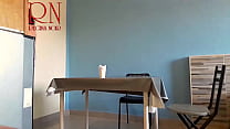 free xxxxwhy naked waitress restaurant guest eats from the waitresss navelc3 free