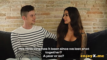 free insatiable darkhaired with giant tits gets gangbanged by old pal in passionate heartromance xxx porn free