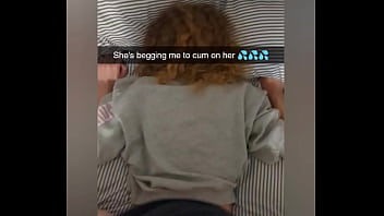 free cheating college girlfriend fucked on snapchat to pay debt cucked and cummed on free