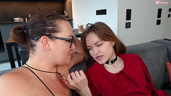 free big milf and extra skinny teen fuck my ass and mouth hard in double penetration free