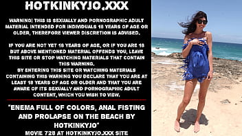 free клизма полная цветов анальный фистинг и пролапс на пляже от hotkinkyjo free